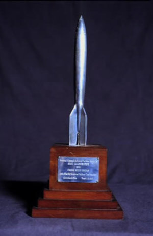 1955 Hugo Award Trophy, designed by Ben Jason