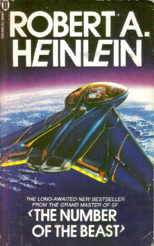 The Number of the Beast by Robert A. Heinlein. This edition New English Library, 1980